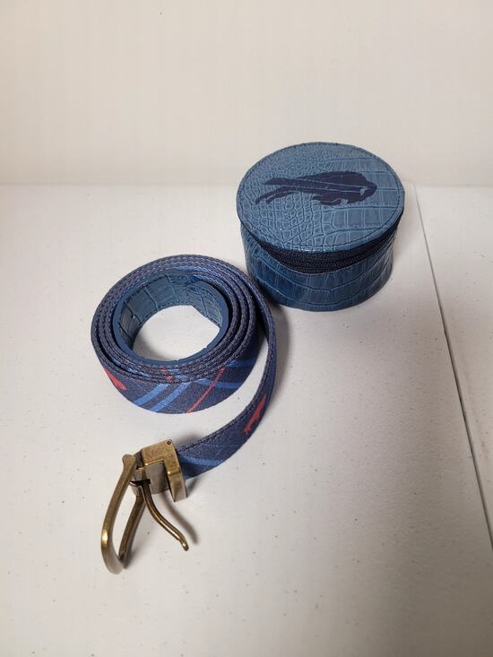 Unbranded Other - Reversible NFL Buffalo Bills Belt w/ Case| Preppy Academia Fanbase Country Style
